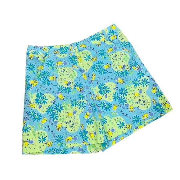 Lilly Pulitzer Vintage Shorts Mice Golfing Print Size 6 - Picture 2 of 9